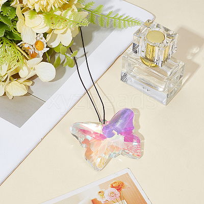 1Pc Glass Hanging Suncatchers HJEW-DJ0001-22B-1