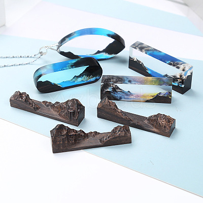 Unfinished Sandalwood Mountain LS-DIY-E032-01C-1