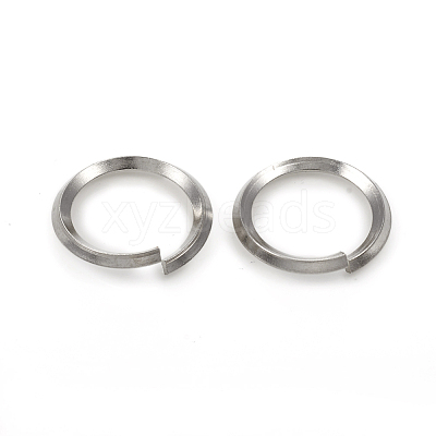 Tarnish Resistant 304 Stainless Steel Open Jump Rings STAS-G224-22P-02-1