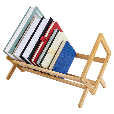 Wood Desktop Bookshelf ODIS-WH0030-313B-01-1