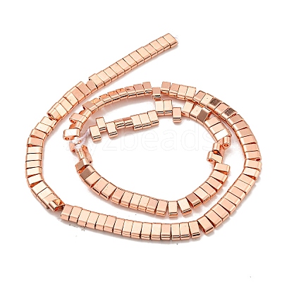 Electroplated Synthetic Non-Magnetic Hematite Beads Strands G-I360-B01-03-1