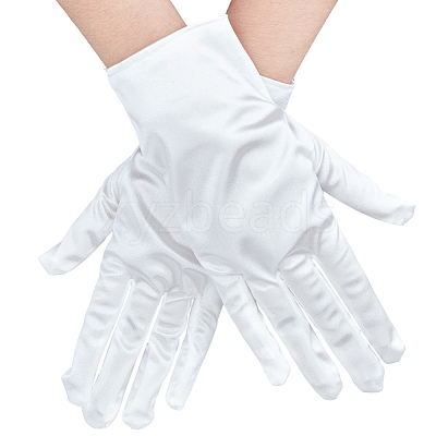 Satin Gloves AJEW-CY0002-52B-1