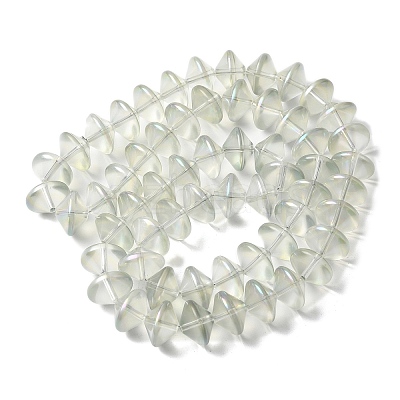 Electroplate Glass Beads Strands EGLA-G038-01A-HR01-1