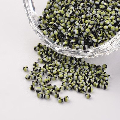 12/0 Opaque Colours Seep Glass Beads SEED-M008-C39-1