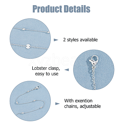 1Pc Stainless Steel Sequin Link Chain Waist Chains AJEW-WH0248-752-1