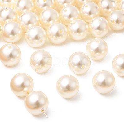 ABS Plastic Imitation Pearl Round Beads LS-X-SACR-S074-20mm-A41-1
