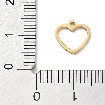 304 Stainless Steel Charms STAS-R003-01G-02-1