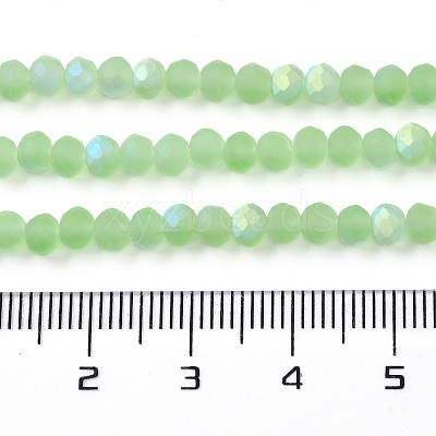 Transparent Glass Beads Strands X1-EGLA-A034-T4mm-MB09-1