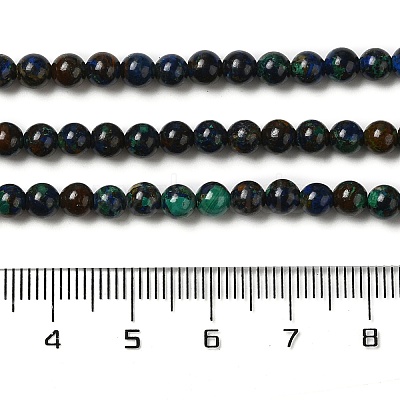 Natural Azurite Beads Strands G-H298-A01-01-1