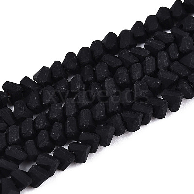 Frosted Opaque Glass Beads X1-GLAA-N017-4mm-01-1