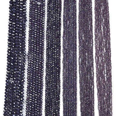 Electroplate Glass Beads Strands EGLA-A044-P2mm-A11-1