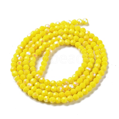 Opaque Glass Beads Strands EGLA-A035-P3mm-L04-1