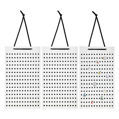 Felt Wall-Mounted Jewelry Hanging Rolls AJEW-WH0314-564A-1