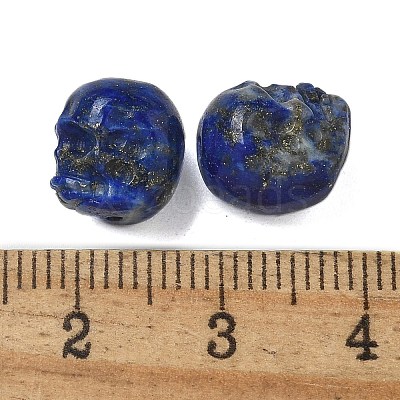 Dyed Natural Lapis Lazuli Beads G-K387-02H-1