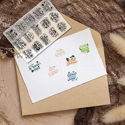 Custom PVC Plastic Clear Stamps DIY-WH0439-0225-1