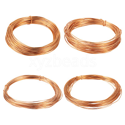 4 Rolls 4 Sizes Round Aluminum Wire AW-TA0001-04B-01-1