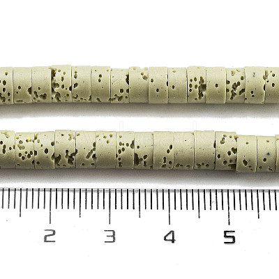 Natural Lava Rock Dyed Beads Strands G-K375-G03-01-1