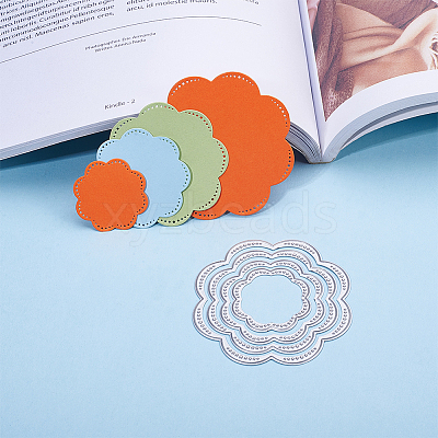 Frame Metal Cutting Dies Stencils DIY-BC0010-39-1