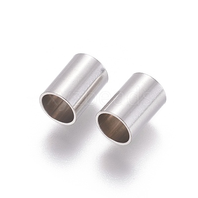 Tarnish Resistant 304 Stainless Steel Tube Beads STAS-F205-03P-D-1