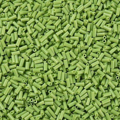 Opaque Colours Glass Bugle Beads SEED-N005-001-B03-1