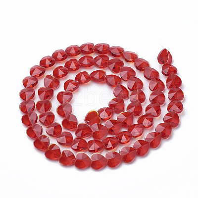 Transparent Glass Beads GLAA-Q066-14mm-A-M-1