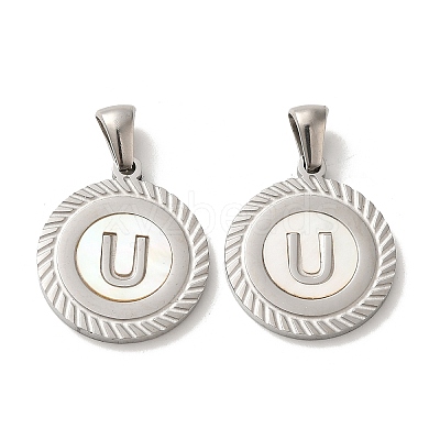 304 Stainless Steel Pendants STAS-I204-U-P-1