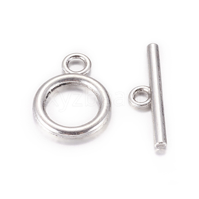 Tibetan Style Alloy Toggle Clasps LF0273Y-1