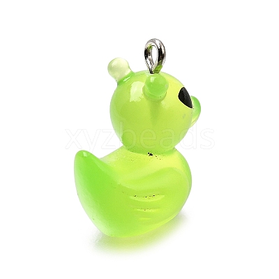 Luminous Transparent Resin Pendants RE-CBAAB56-12A-1
