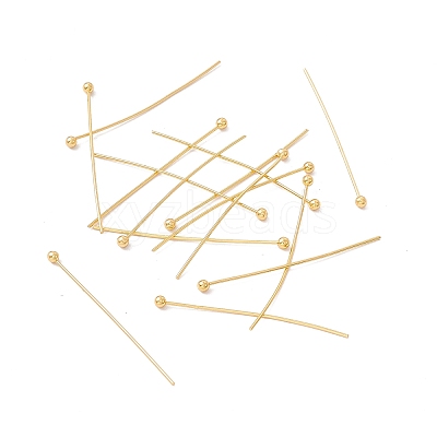 Brass Ball Head Pins X-KK-WH0058-02C-G01-1