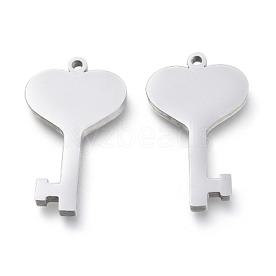 304 Stainless Steel Pendants STAS-WH0016-05-P01-1