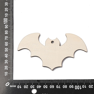 Halloween Printed Wooden Big Pendants LS-WOOD-I016-01E-1