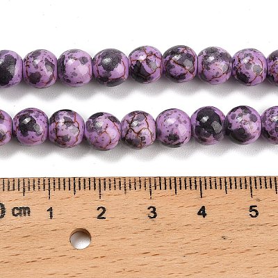 Synthetic Turquoise Beads Strands TURQ-F019-03G-1