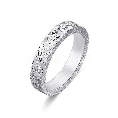 Brass Crushed Ice Pattern Finger Rings FS-WG1F485-06-1