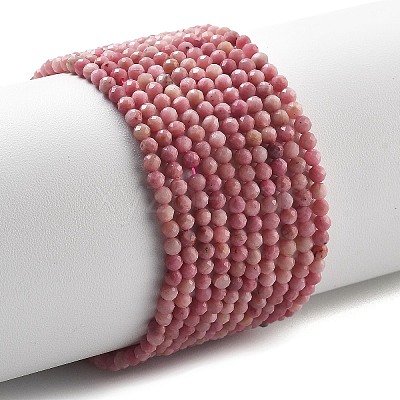 Natural Rhodonite Beads Strands G-H080-B02-02-1