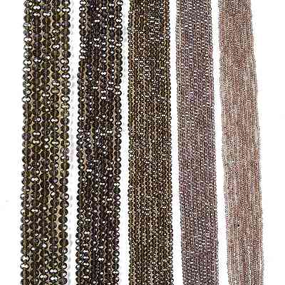 Electroplate Glass Beads Strands EGLA-A044-T8mm-A16-1