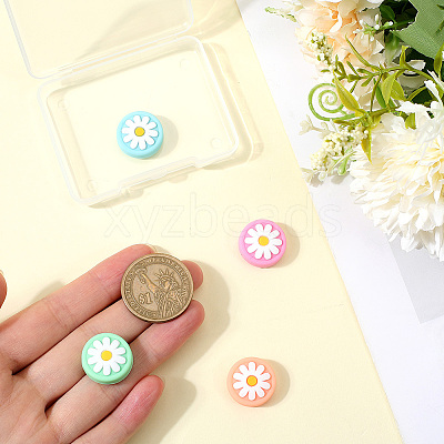 4Pcs 4 Colors Daisy Silicone Joystick Cap FIND-GF0007-37-1
