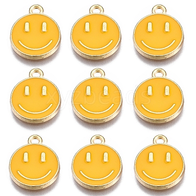 Alloy Enamel Charms ENAM-YW0001-97-C-1