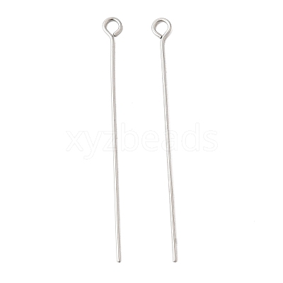Tarnish Resistant 304 Stainless Steel Eye Pin STAS-R045-45mm-1