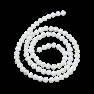 Opaque Glass Beads Strands EGLA-A035-P4mm-L01-1