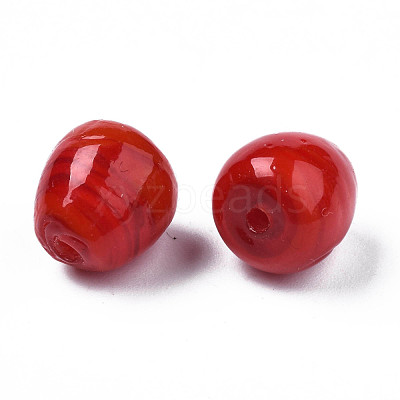 Handmade Lampwork Beads LAMP-N029-006-1