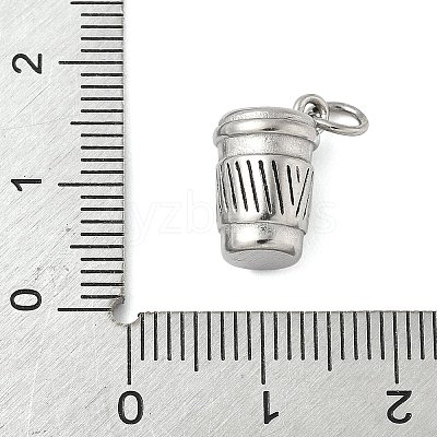304 Stainless Steel Charms STAS-M120-02A-P-1