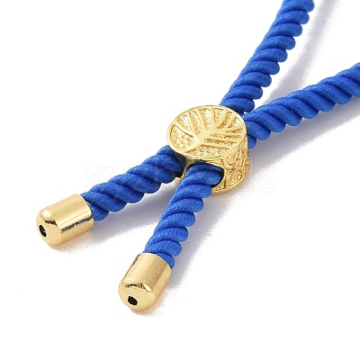 Cotton Cord Bracelet Making KK-F758-03A-G-1