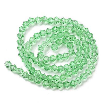 Transparent Glass Beads Strands EGLA-A039-T2mm-D24-1