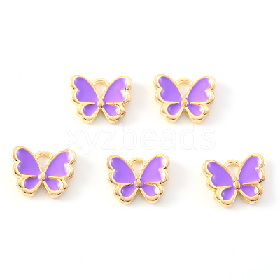 Alloy Enamel Charms X-ENAM-S121-070E-1