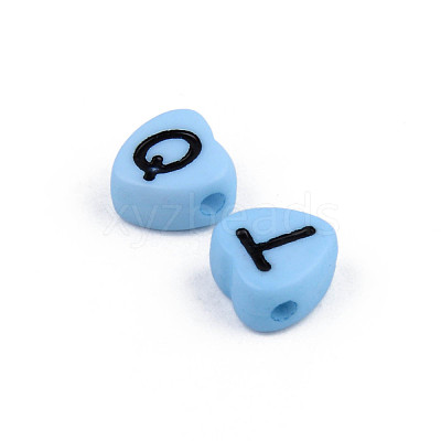 Opaque Acrylic Enamel Beads MACR-S273-37-1