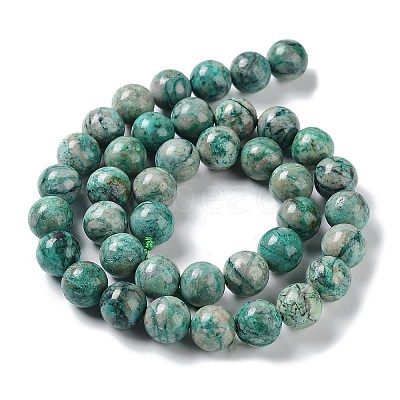 Natural Chrysocolla Beads Strands G-C093-A01-03-1