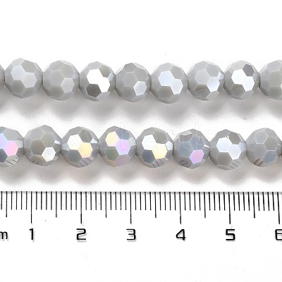Opaque Glass Beads Stands EGLA-A035-P8mm-B22-1