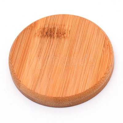 Bamboo Round Plant Saucer AJEW-WH0188-45A-1