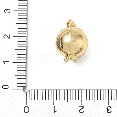 Brass Rhinestone Pendants CU-CBABE4C-01-1