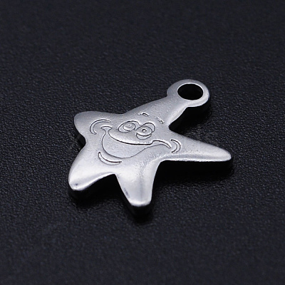 Tarnish Resistant 201 Stainless Steel Charms STAS-S105-T843-1